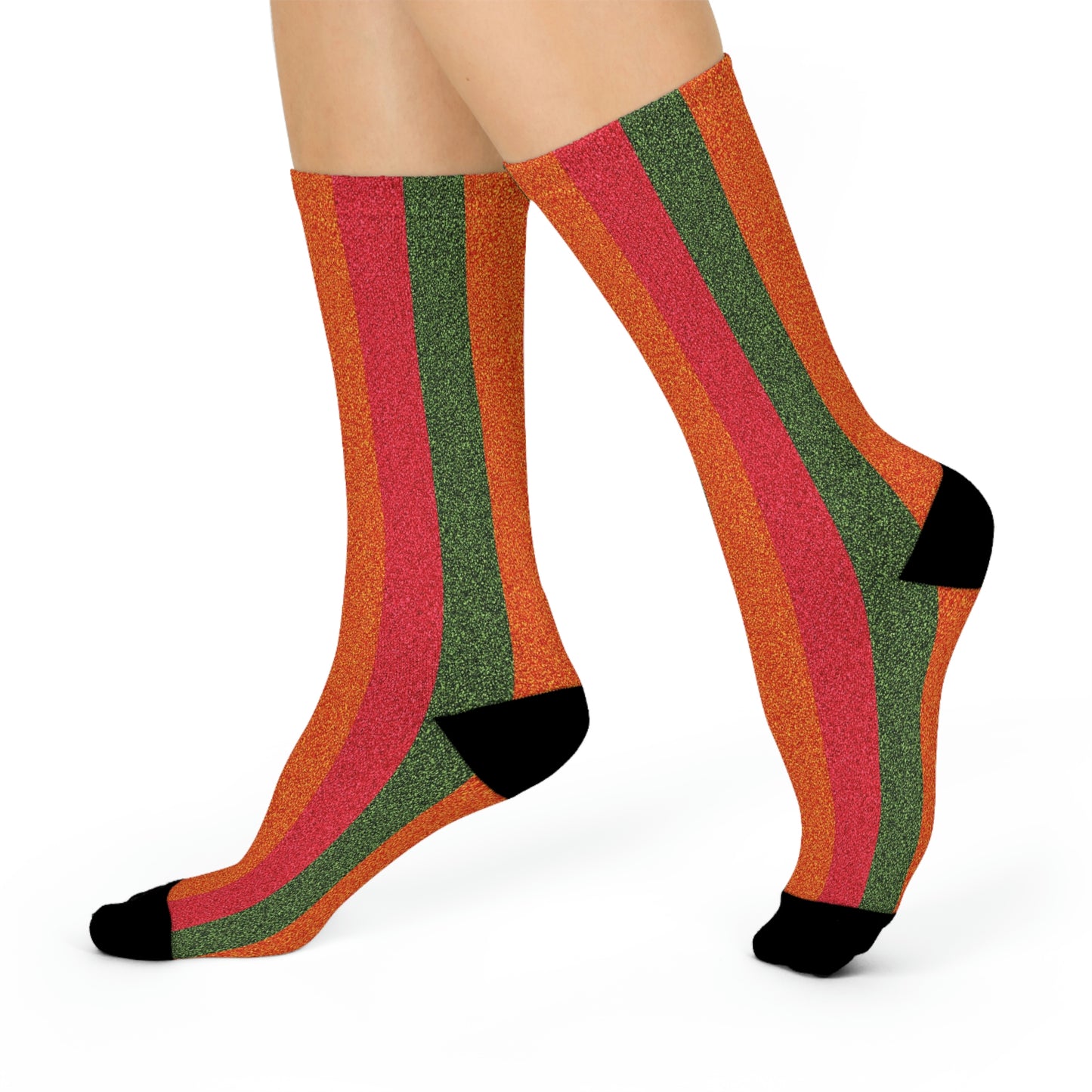 Tay's Anti Hero inspired Striped Socks - Sparkly Pattern - Fan Merch - Eras Tour Outfit