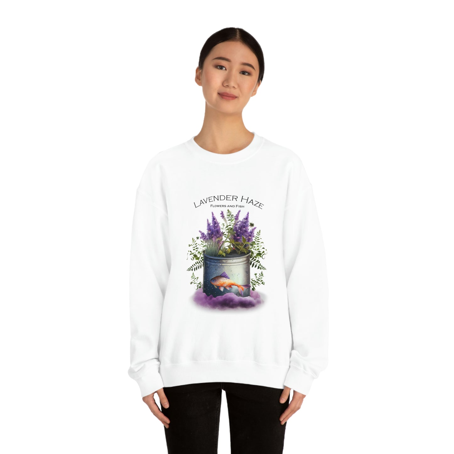 Lavender Haze Sweatshirt - Unisex - Koi Fish - Starry - Purple Cloud - Swiftie Inspired Merch Gift