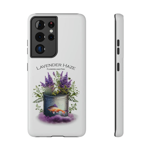 Lavender Haze Phone Case - Koi Fish and Flowers Shop - Starry - Purple Cloud - Fandom Inspired Merch Gift