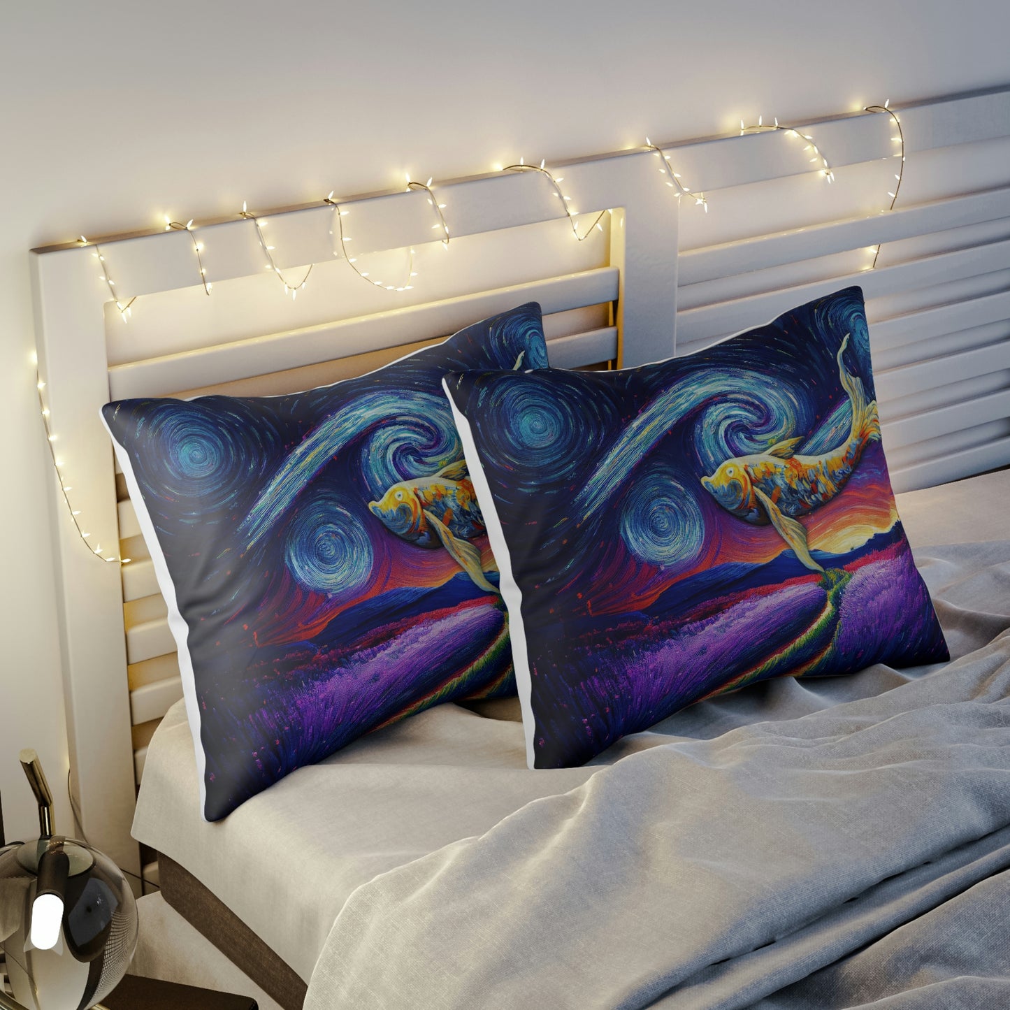 Lavender Haze Pillow Sham - Inspired by Van Gogh - Swiftie Merch Gift