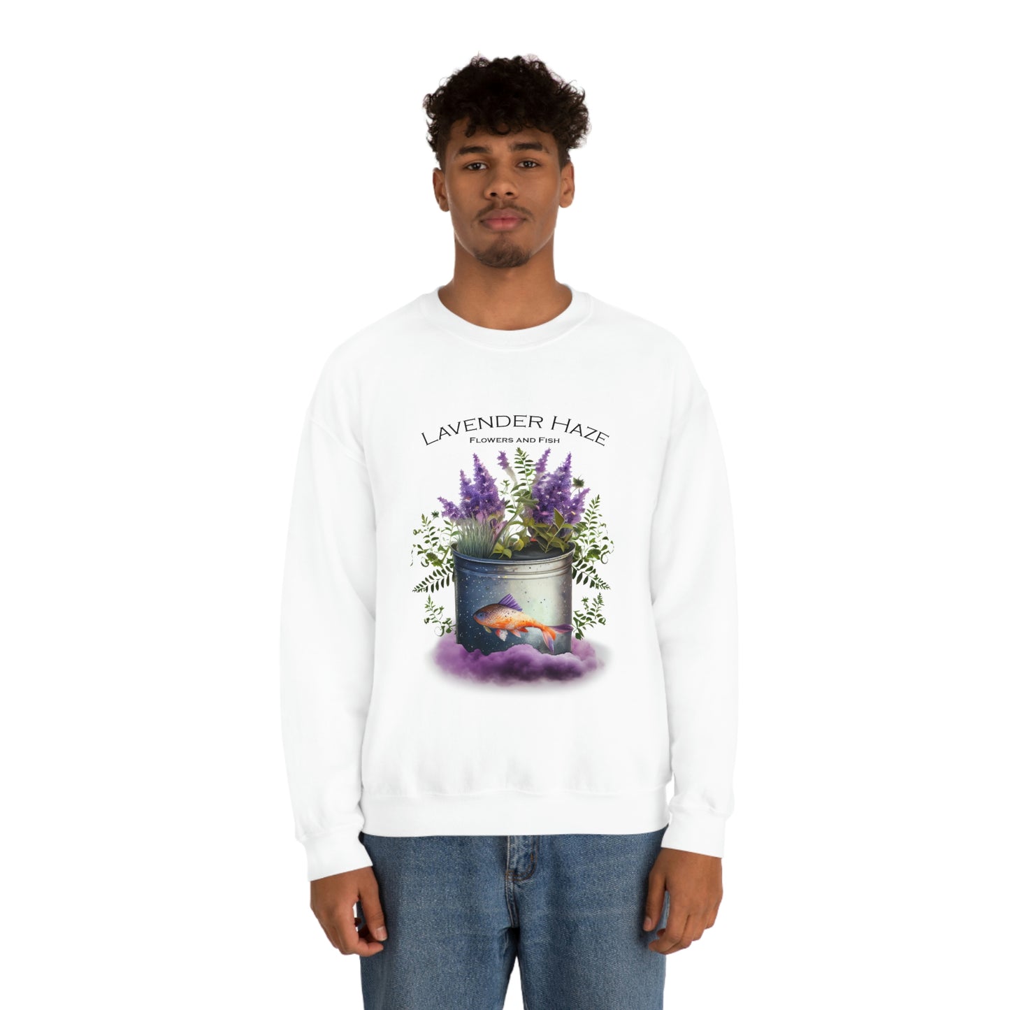 Lavender Haze Sweatshirt - Unisex - Koi Fish - Starry - Purple Cloud - Swiftie Inspired Merch Gift