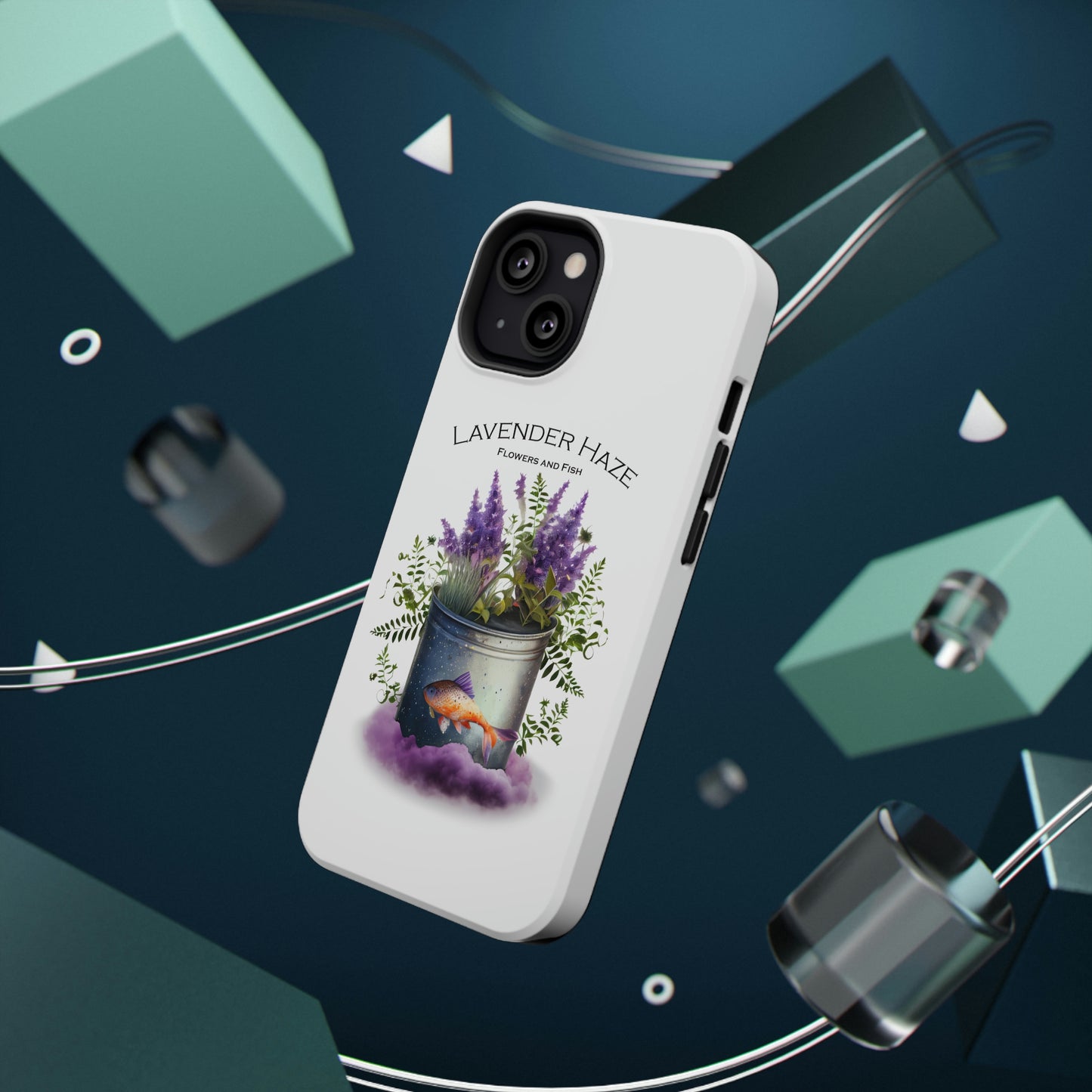 Lavender Haze Phone Case - Koi Fish and Flowers Shop - Starry - Purple Cloud - Fandom Inspired Merch Gift