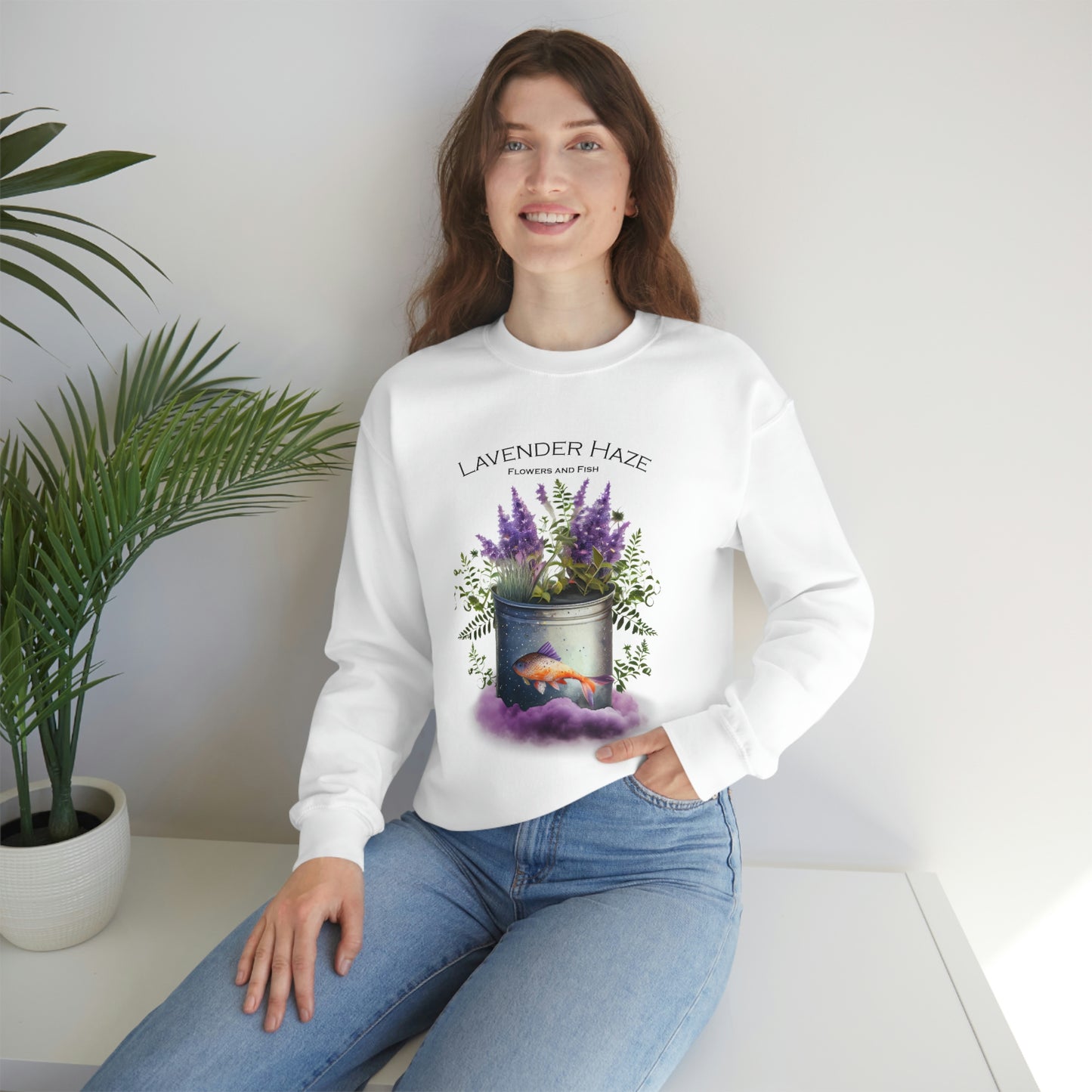 Lavender Haze Sweatshirt - Unisex - Koi Fish - Starry - Purple Cloud - Swiftie Inspired Merch Gift