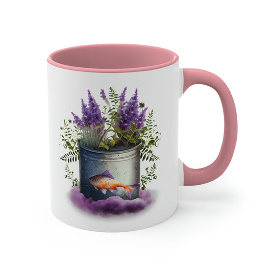 Lavender Haze Mug - Koi Fish and Flowers Shop - Starry - Purple Cloud - Fandom Inspired Merch Gift