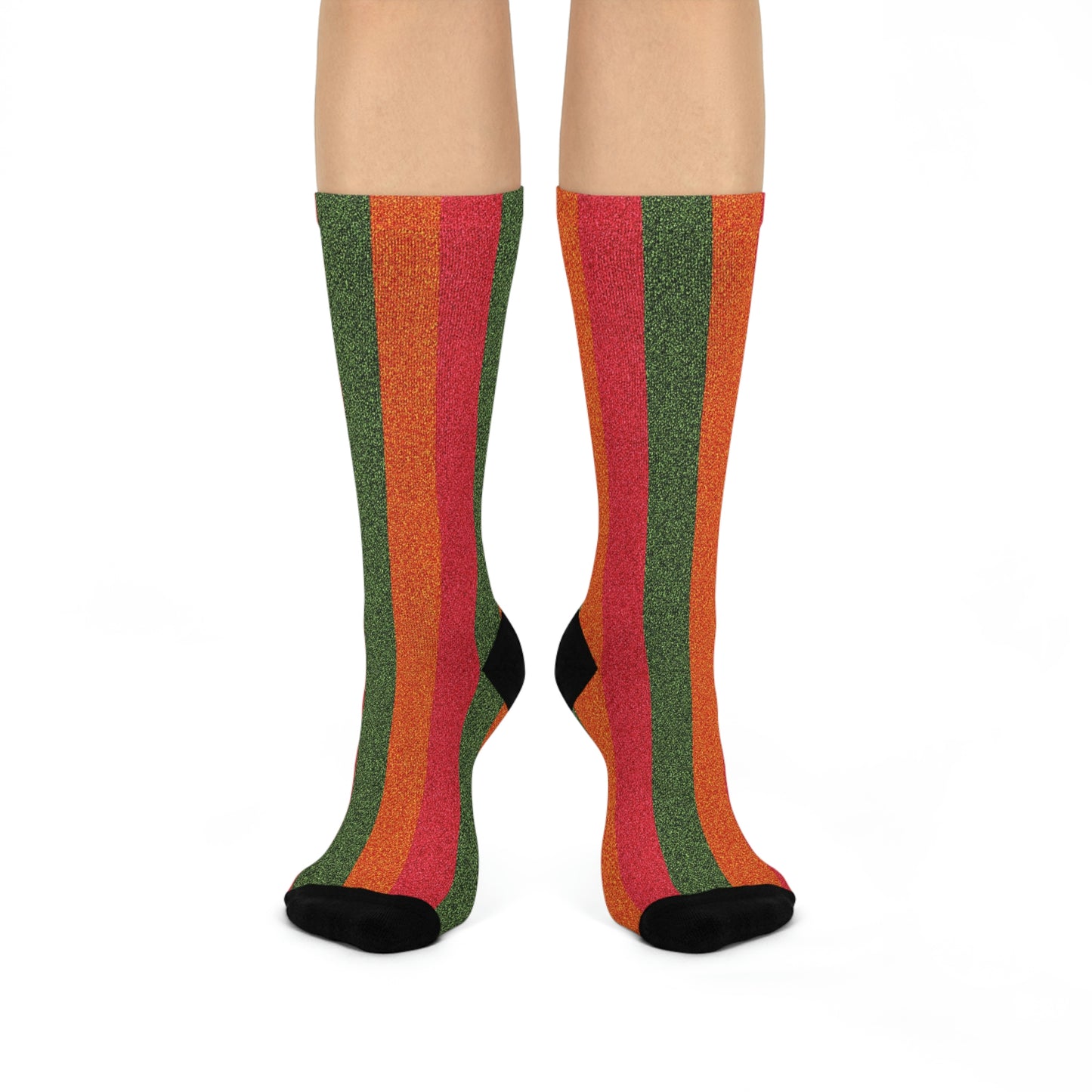 Tay's Anti Hero inspired Striped Socks - Sparkly Pattern - Fan Merch - Eras Tour Outfit